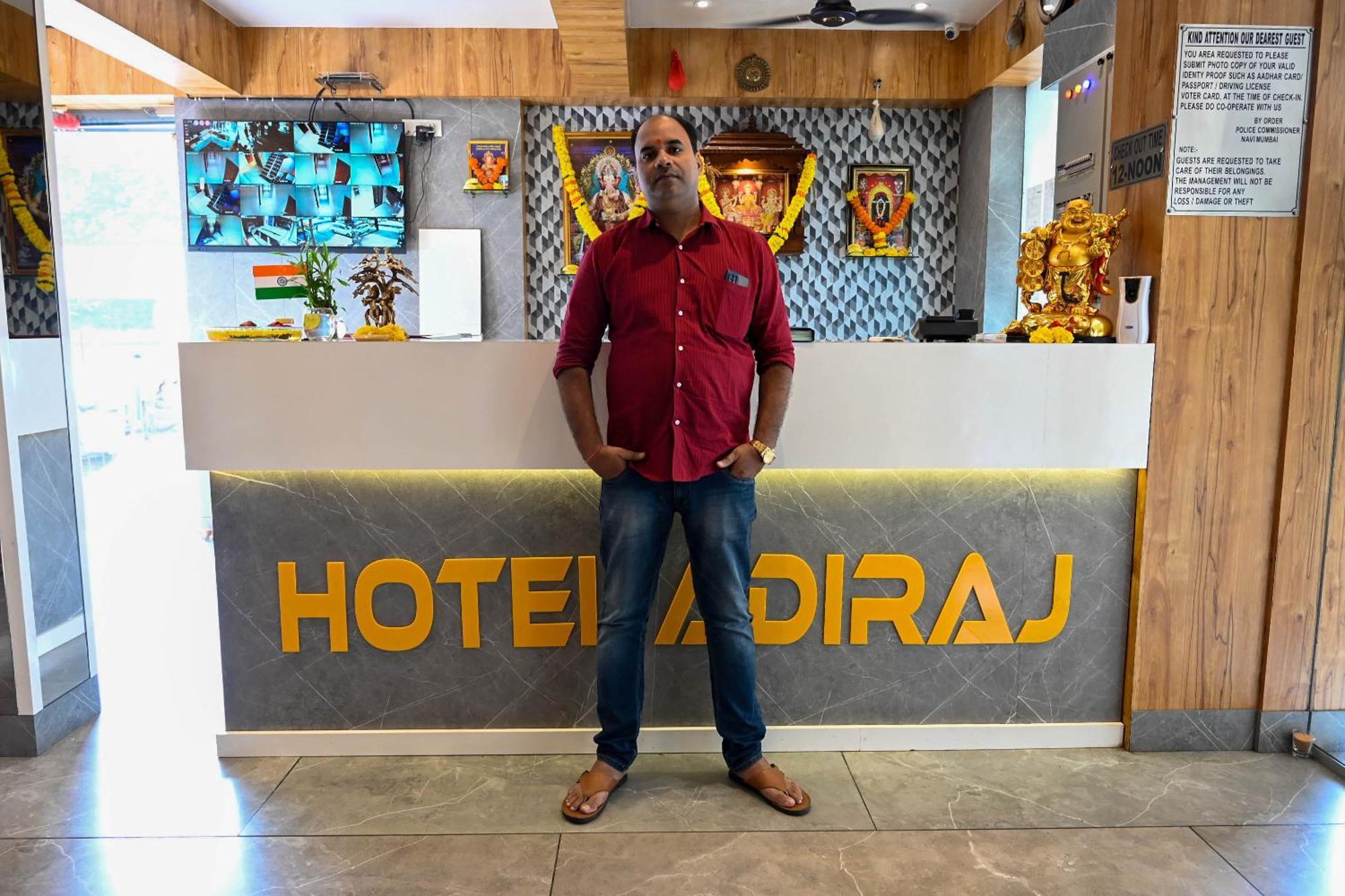 Adiraj Residency Hotell Navi Mumbai Exteriör bild